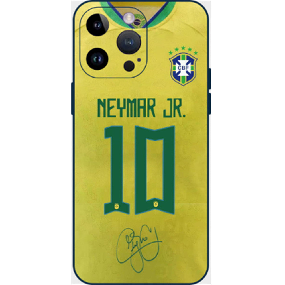 Funda de iPhone Brasil Neymar (iphone 7-15 pro max)