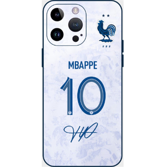 Funda de iPhone Francia Mbappe (iphone 7-15 pro max)