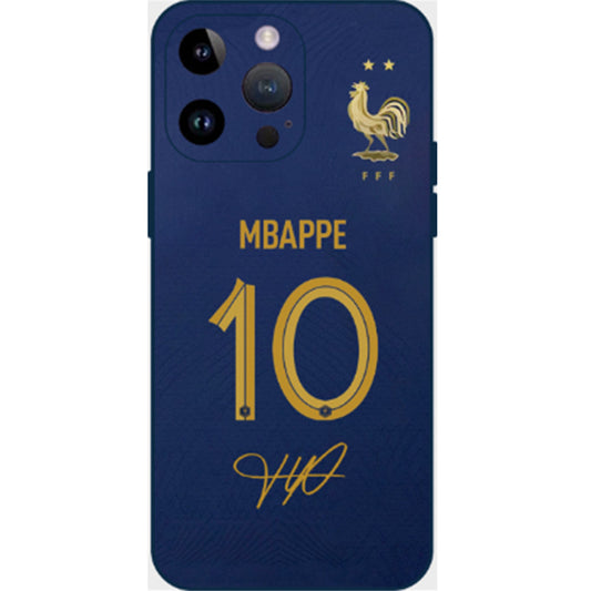 Funda de iPhone Francia Mbappe (iphone 7-15 pro max)