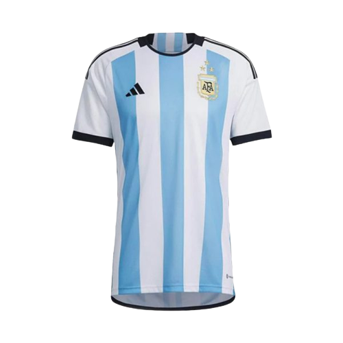 Argentina Primera Equipación Mundial Qatar 2022(con TRES estrellas)