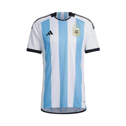 Argentina Primera Equipación Mundial Qatar 2022(con TRES estrellas)